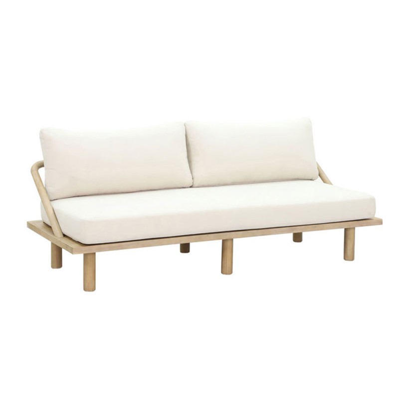 SIESTA ΚΑΝΑΠΕΣ ΚΡΕΒΑΤΙ ΦΥΣΙΚΟ CREAM 180x80x59.5cm