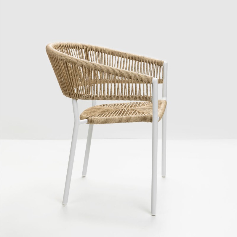 BREEZE ΚΑΡΕΚΛΑ ΛΕΥΚΟ ΦΥΣΙΚΟ 56x60x78cm
