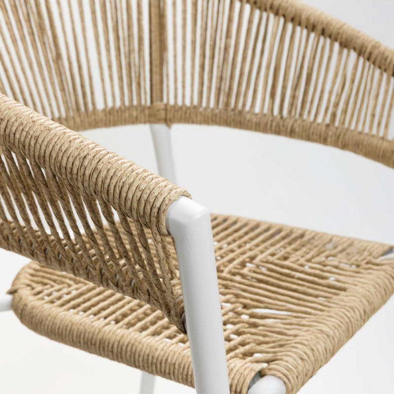BREEZE ΚΑΡΕΚΛΑ ΛΕΥΚΟ ΦΥΣΙΚΟ 56x60x78cm