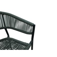 BREEZE ΚΑΡΕΚΛΑ ΓΚΡΙ 56x60x78cm