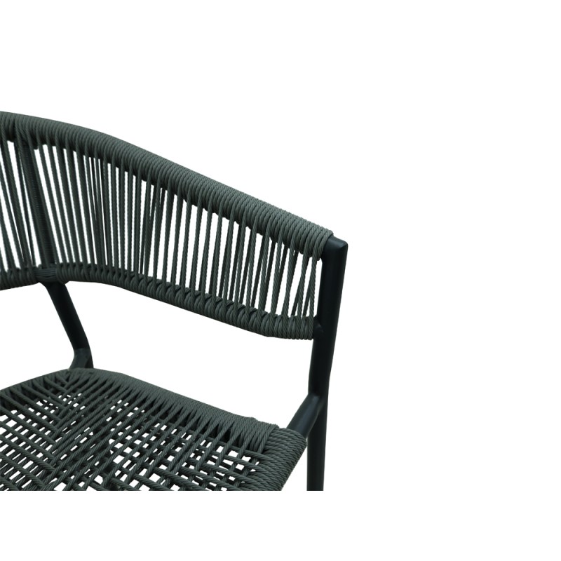BREEZE ΚΑΡΕΚΛΑ ΓΚΡΙ 56x60x78cm
