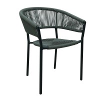 BREEZE ΚΑΡΕΚΛΑ ΓΚΡΙ 56x60x78cm