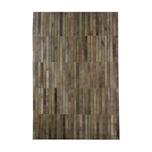 LIME ΧΑΛΙ ΣΑΛΟΝΙΟΥ 200x300cm ΔΕΡΜΑ ΠΡΑΣΙΝΟ ΜΑΛΛΙΝΟ