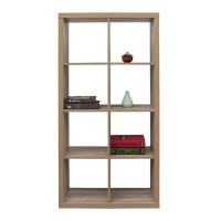 KIVOS 77 ΒΙΒΛΙΟΘΗΚΗ SONOMA 77x29.5x147.5cm
