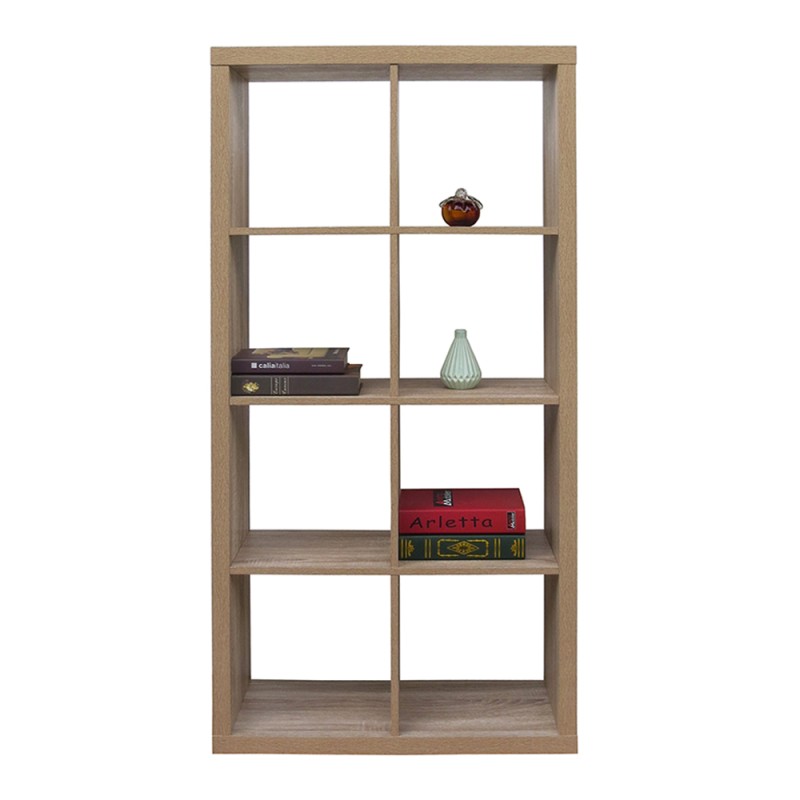 KIVOS 77 ΒΙΒΛΙΟΘΗΚΗ SONOMA 77x29.5x147.5cm