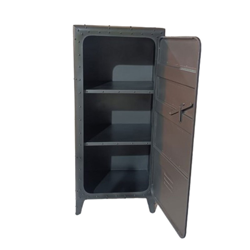 SAFE ΒΙΒΛΙΟΘΗΚΗ ΨΗΛΗ GUNMETAL 66x54x154cm