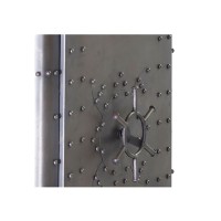SAFE ΒΙΒΛΙΟΘΗΚΗ ΨΗΛΗ GUNMETAL 66x54x154cm