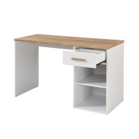 PRACTICO 120 ΓΡΑΦΕΙΟ 1ΣΥΡΤΑΡΙ ΛΕΥΚΟ ΦΥΣΙΚΟ 120x50x76cm