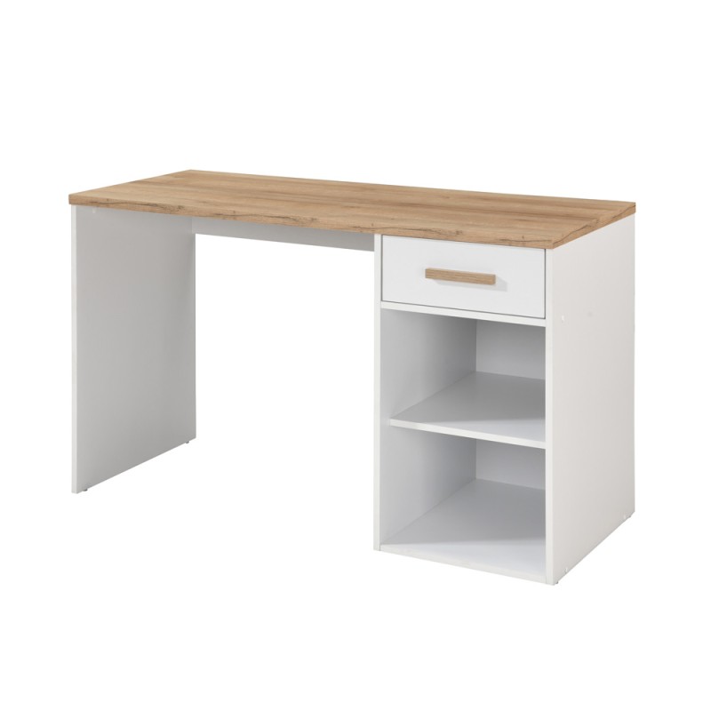PRACTICO 120 ΓΡΑΦΕΙΟ 1ΣΥΡΤΑΡΙ ΛΕΥΚΟ ΦΥΣΙΚΟ 120x50x76cm