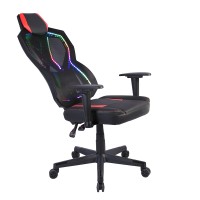 STORM ΚΑΡΕΚΛΑ GAMING ΓΡΑΦΕΙΟΥ ΜΑΥΡΟ ΚΟΚΚΙΝΟ 50x73x135cm