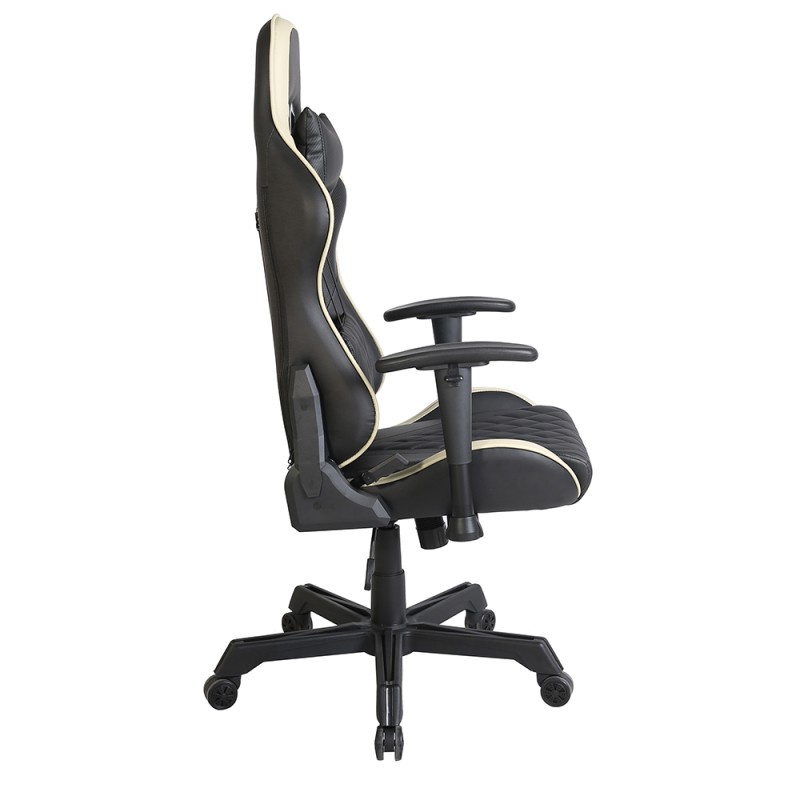 RANGER ΚΑΡΕΚΛΑ GAMING ΓΡΑΦΕΙΟΥ ΜΑΥΡΟ PURO 52x74x138cm
