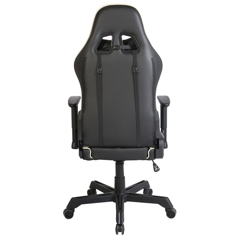 RANGER ΚΑΡΕΚΛΑ GAMING ΓΡΑΦΕΙΟΥ ΜΑΥΡΟ PURO 52x74x138cm