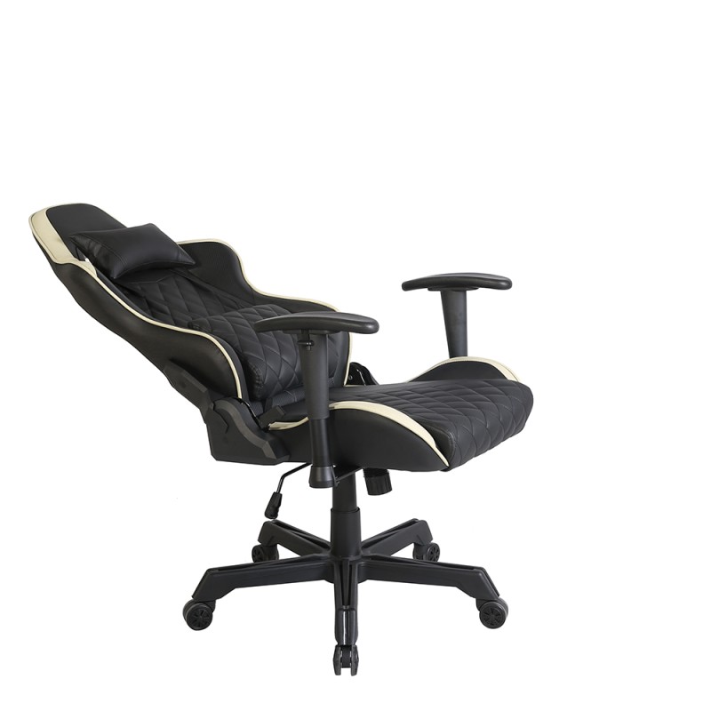 RANGER ΚΑΡΕΚΛΑ GAMING ΓΡΑΦΕΙΟΥ ΜΑΥΡΟ PURO 52x74x138cm