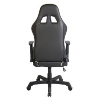 RANGER ΚΑΡΕΚΛΑ GAMING ΓΡΑΦΕΙΟΥ ΜΑΥΡΟ PURO 52x74x138cm
