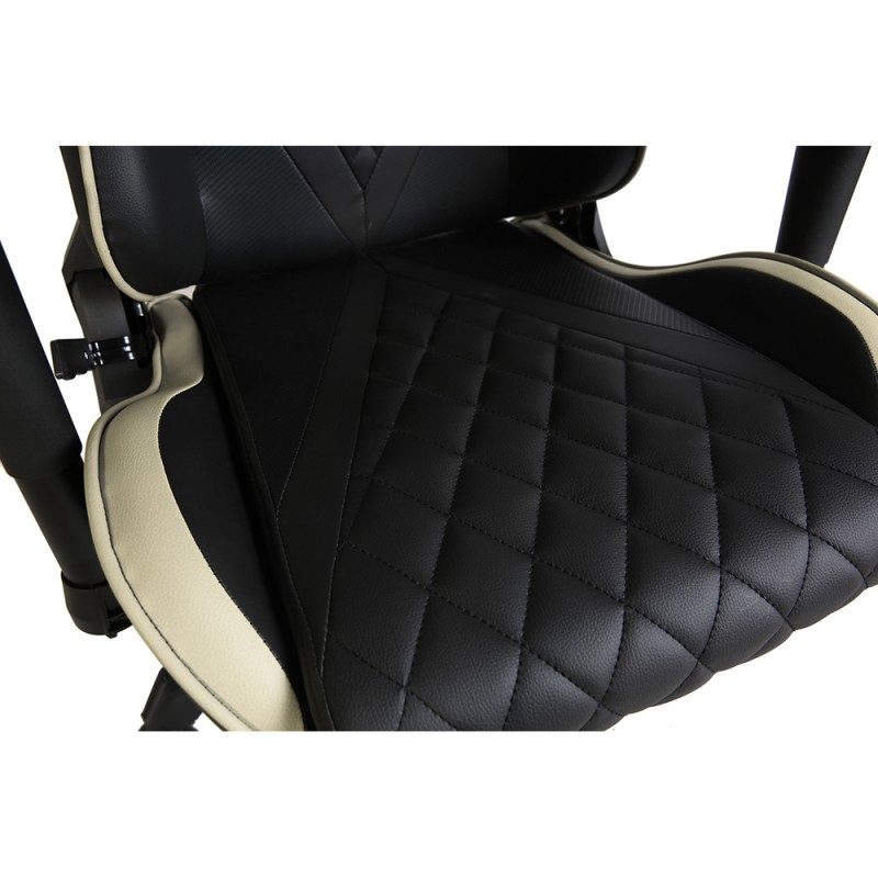 RANGER ΚΑΡΕΚΛΑ GAMING ΓΡΑΦΕΙΟΥ ΜΑΥΡΟ PURO 52x74x138cm