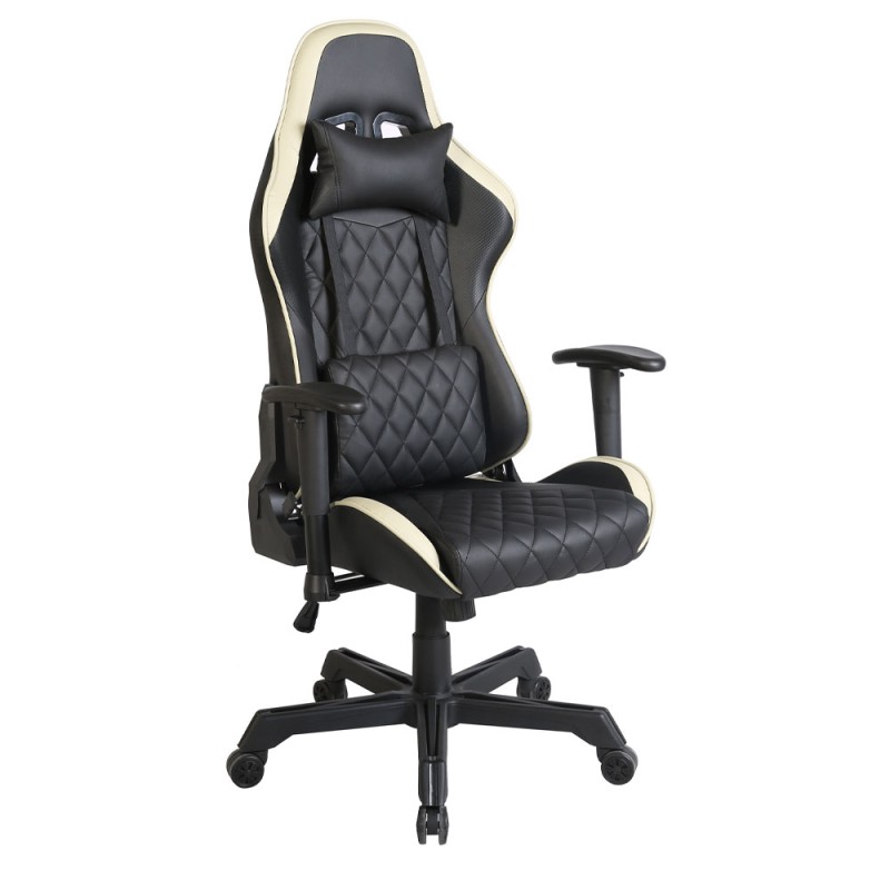 RANGER ΚΑΡΕΚΛΑ GAMING ΓΡΑΦΕΙΟΥ ΜΑΥΡΟ PURO 52x74x138cm