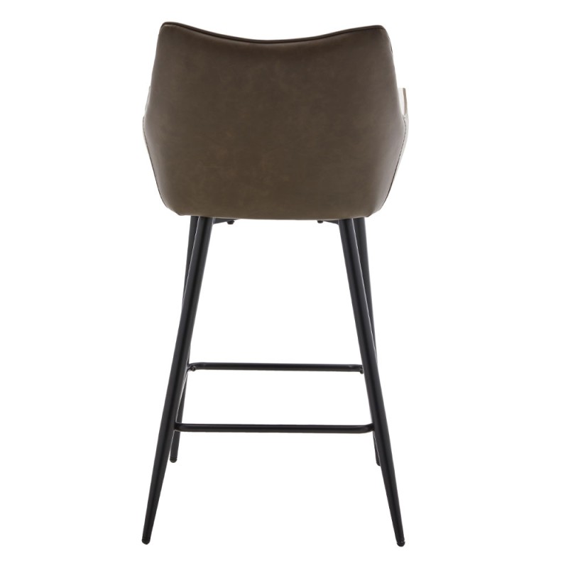 Σετ-2Τεμ.MALONE ΣΚΑΜΠΟ BAR BEIGE ΛΑΔΙ 38x51x96cm