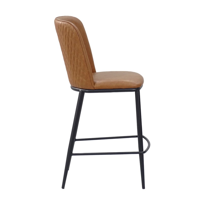 Σετ-2Τεμ.COUTURE ΣΚΑΜΠΟ BAR CAMEL 45x57x98cm