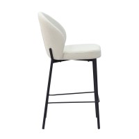 Σετ-2Τεμ.LUNE ΣΚΑΜΠΟ BAR ΛΕΥΚΟ 48x53.5x95.5cm