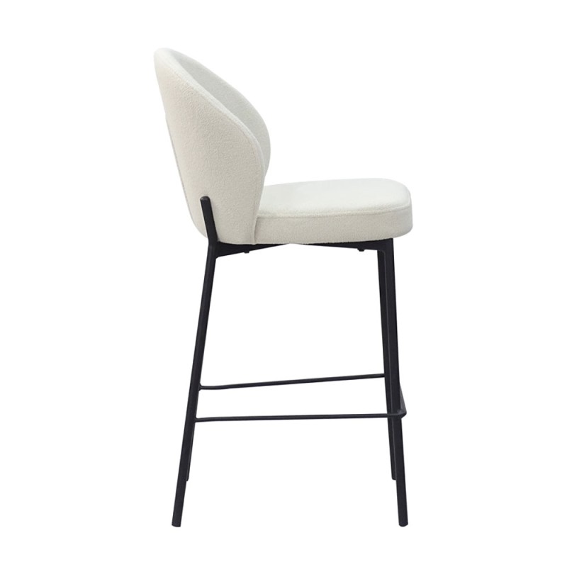 Σετ-2Τεμ.LUNE ΣΚΑΜΠΟ BAR ΛΕΥΚΟ 48x53.5x95.5cm