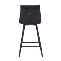 Σετ-4Τεμ.LINEA ΣΚΑΜΠΟ BAR ΑΝΘΡΑΚΙ 42x51x94cm