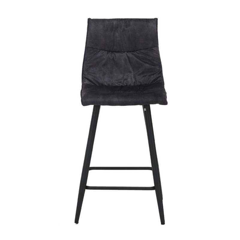Σετ-4Τεμ.LINEA ΣΚΑΜΠΟ BAR ΑΝΘΡΑΚΙ 42x51x94cm
