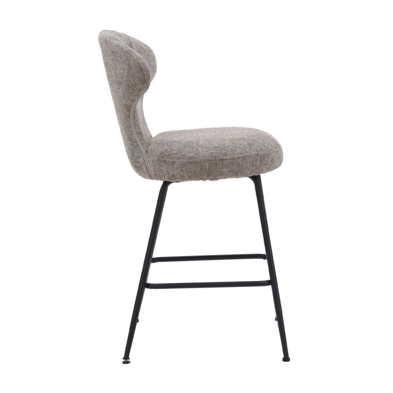 Σετ-2Τεμ.FUNGO ΣΚΑΜΠΟ BAR BEIGE 51x55x97cm