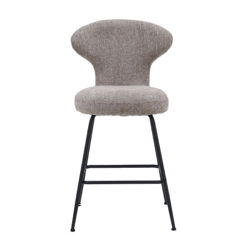 Σετ-2Τεμ.FUNGO ΣΚΑΜΠΟ BAR BEIGE 51x55x97cm