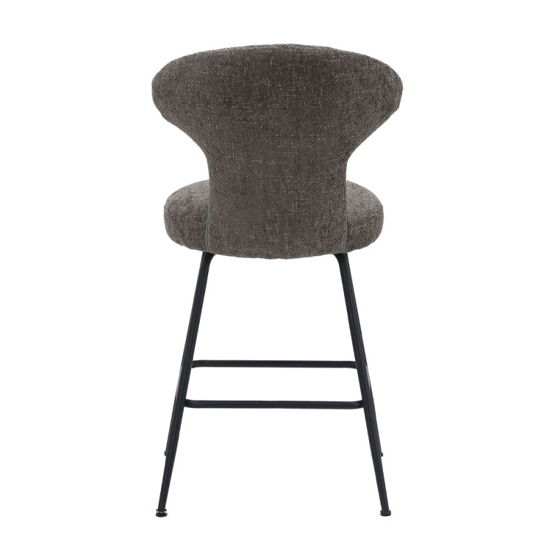 Σετ-2Τεμ.FUNGO ΣΚΑΜΠΟ BAR ΛΑΔΙ ΓΚΡΙ 51x55x97cm