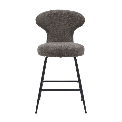 Σετ-2Τεμ.FUNGO ΣΚΑΜΠΟ BAR ΛΑΔΙ ΓΚΡΙ 51x55x97cm