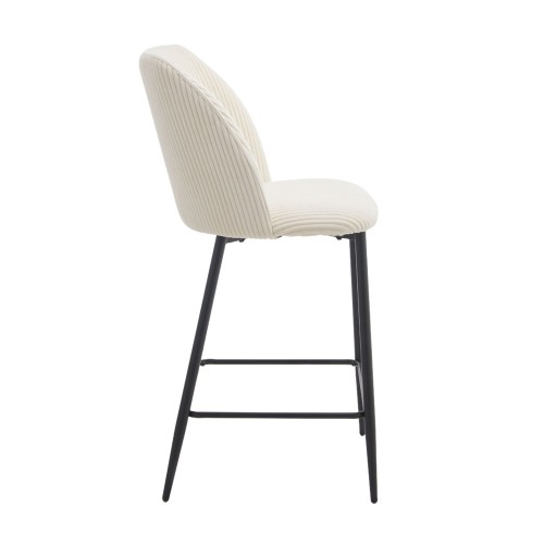 Σετ-4Τεμ.MUSE ΣΚΑΜΠΟ BAR CREAM 50x54x98cm