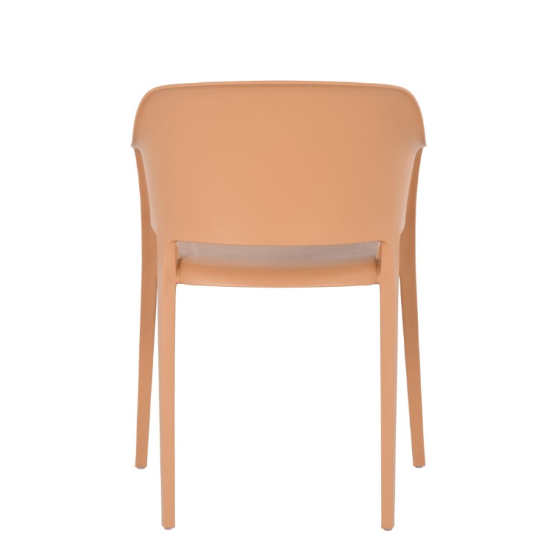 Σετ-4Τεμ.ARCO ΚΑΡΕΚΛΑ CARAMEL 55.5x54.5x77.5cm