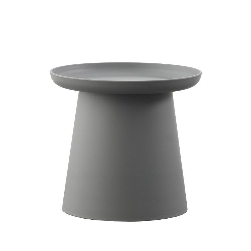 TECH COFFEE TABLE ΓΚΡΙ 50x50x46.5cm
