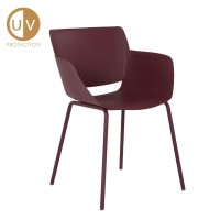 Σετ-4Τεμ.SEDIA ΚΑΡΕΚΛΑ MADDER BROWN 58x51x79.5cm