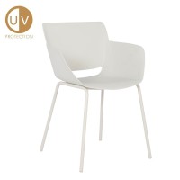 Σετ-4Τεμ.SEDIA ΚΑΡΕΚΛΑ OFF WHITE 58x51x79.5cm