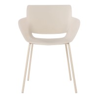 Σετ-4Τεμ.SEDIA ΚΑΡΕΚΛΑ BEIGE 58x51x79.5cm