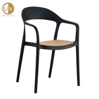 BISTROT ΚΑΡΕΚΛΑ ΜΑΥΡΟ ΦΥΣΙΚΟ 57x53x81.5cm