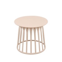 Σετ-4Τεμ.BASKET SIDE TABLE TERRAZZO 49.5x49.5x44cm