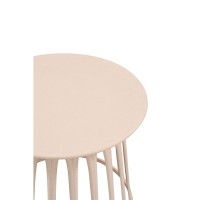 Σετ-4Τεμ.BASKET SIDE TABLE TERRAZZO 49.5x49.5x44cm