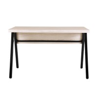 ALPHA ΓΡΑΦΕΙΟ SONOMA ΜΑΥΡΟ 120x76x74cm