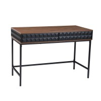 ZUMA ΓΡΑΦΕΙΟ ΚΑΡΥΔΙ ΜΑΥΡΟ 110.5x54x76cm