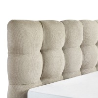 CHOCOLAT ΚΡΕΒΑΤΙ (ΓΙΑ ΣΤΡΩΜΑ 160x200cm) BEIGE 223x185x108cm