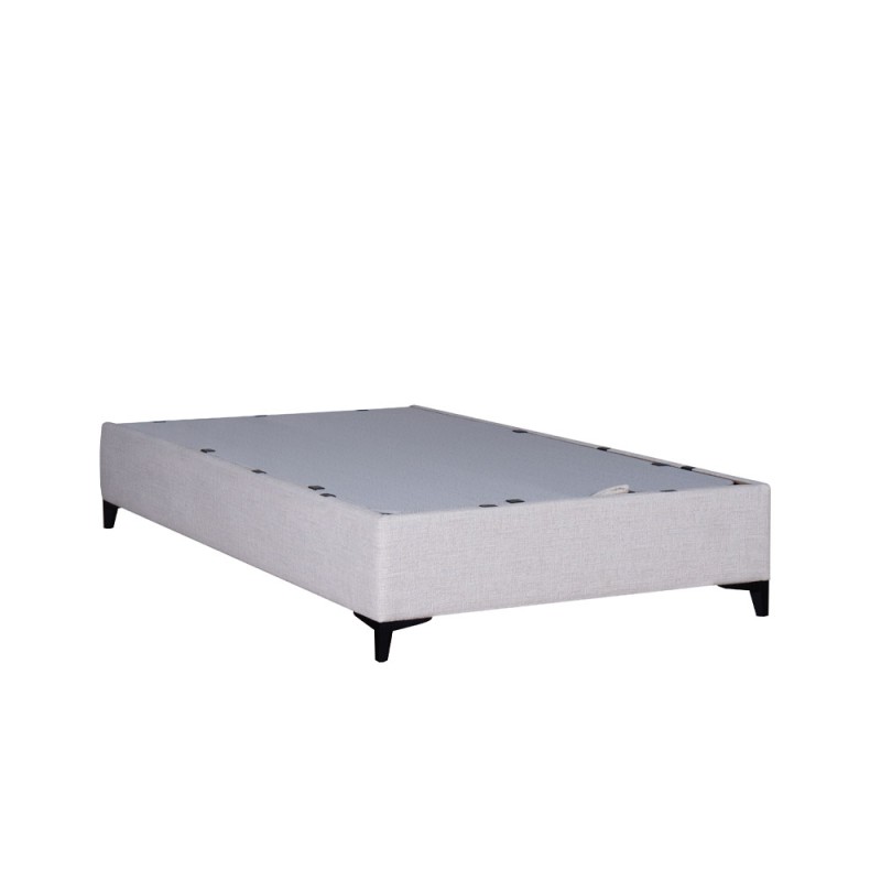 STRATTA ΚΡΕΒΑΤΙ ΜΕ ΑΠΟΘΗΚ. ΧΩΡΟ (ΓΙΑ ΣΤΡΩΜΑ 120x200cm) OFF WHITE 06-900 208x127x121cm