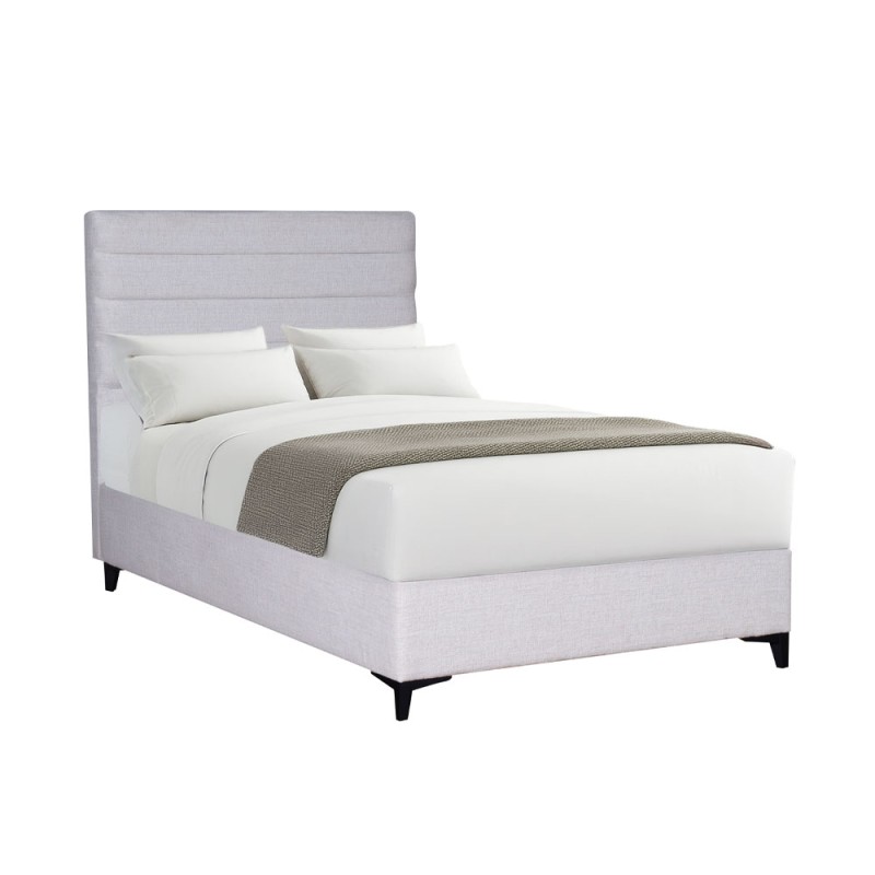 STRATTA ΚΡΕΒΑΤΙ ΜΕ ΑΠΟΘΗΚ. ΧΩΡΟ (ΓΙΑ ΣΤΡΩΜΑ 120x200cm) OFF WHITE 06-900 208x127x121cm