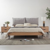 NEON ΚΡΕΒΑΤΙ (ΓΙΑ ΣΤΡΩΜΑ 160x200cm) ΦΥΣΙΚΟ 167x207x105cm