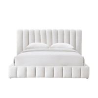 SAVAGIAR ΚΡΕΒΑΤΙ (ΓΙΑ ΣΤΡΩΜΑ 160x200cm) CREAM 210.5x220.5x109.7cm