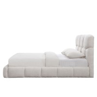 HONEYBEE ΚΡΕΒΑΤΙ (ΓΙΑ ΣΤΡΩΜΑ 160x200cm) CREAM 184x220x102.2cm