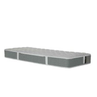 AMOUR H.23,5cm ΣΤΡΩΜΑ ΛΕΥΚΟ ΓΚΡΙ 90x200