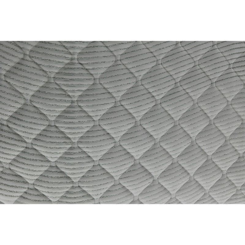 AMOUR H.23,5cm ΣΤΡΩΜΑ ΛΕΥΚΟ ΓΚΡΙ 90x200