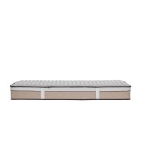 MADAME LUX H.27,5cm ΣΤΡΩΜΑ BEIGE ΛΕΥΚΟ 90x200